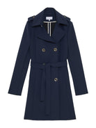 PATRIZIA PEPE Trench Donna CO0188 A2AW C789 Blu - Stilato