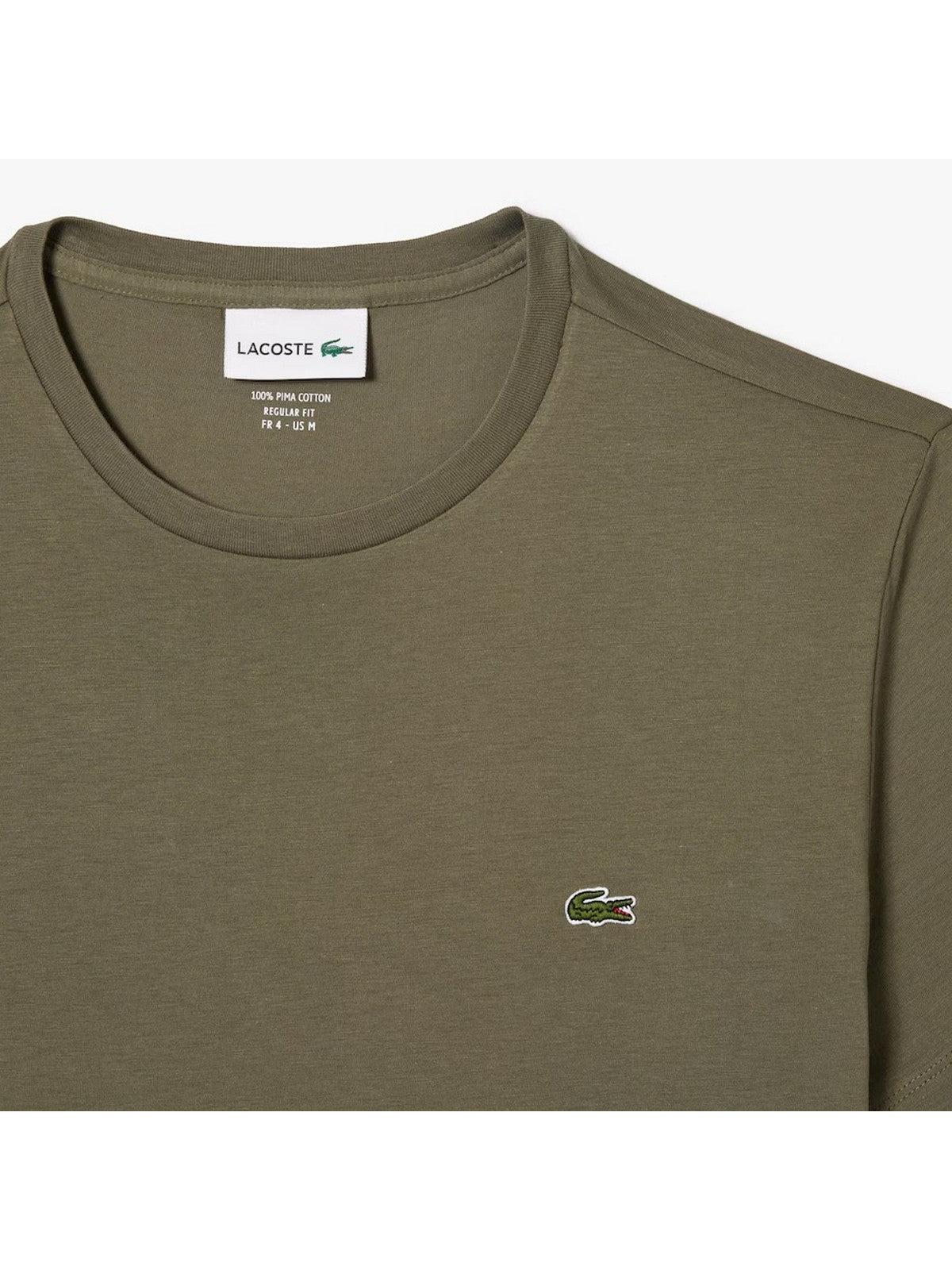 LACOSTE T-Shirt e Polo Uomo TH6709 316 Verde - Stilato