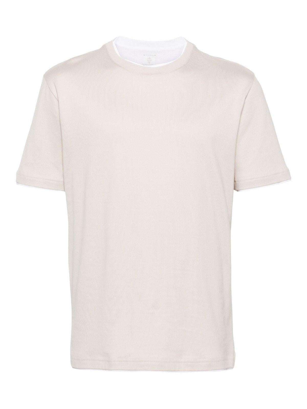 ELEVENTY T-Shirt e Polo Uomo I75TSHI02 TES0I201 02-01 Beige - Stilato