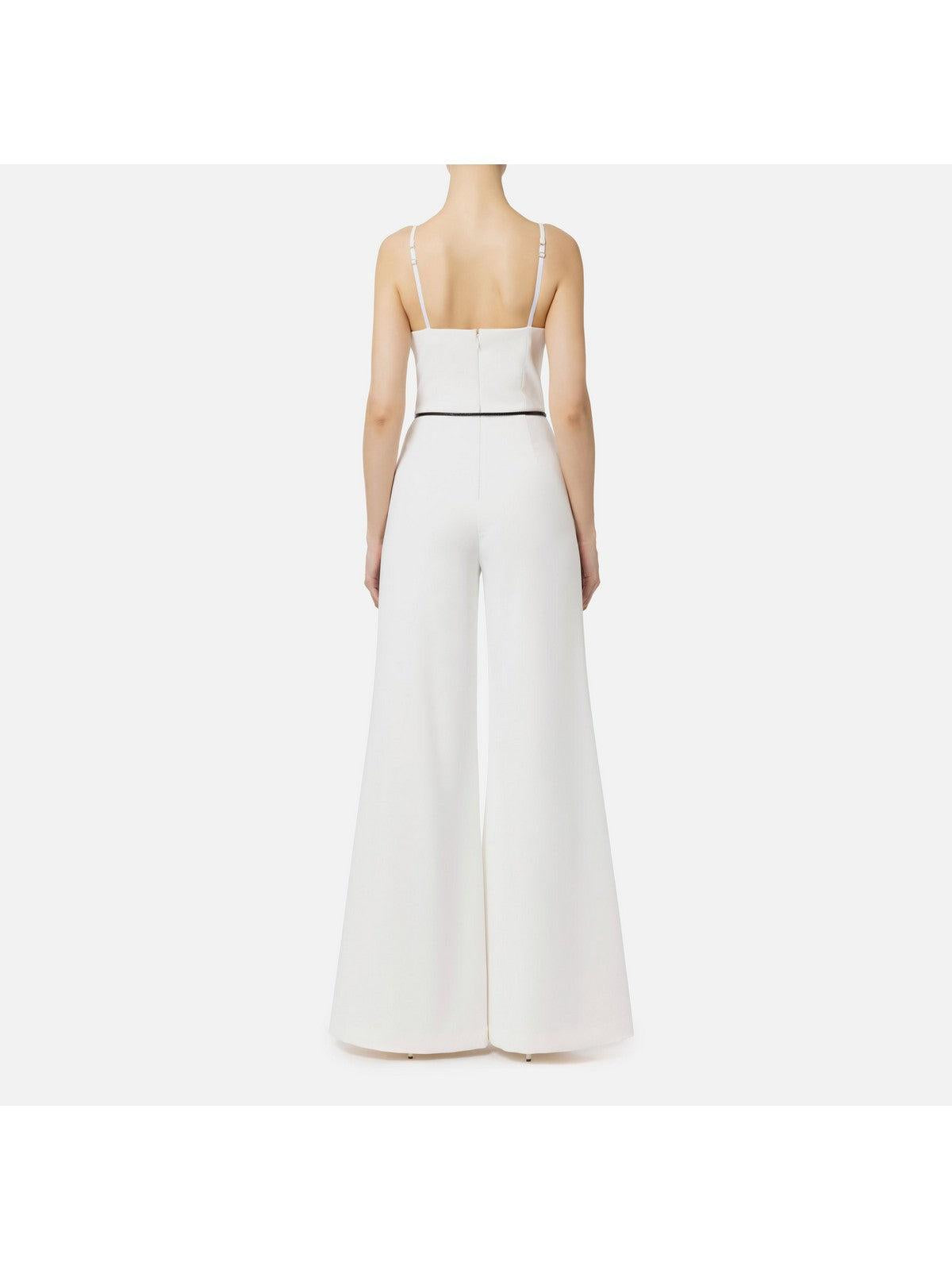 ELISABETTA FRANCHI Tuta Donna TU02942E2 360 Avorio - Stilato
