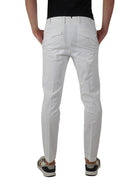 PT TORINO Pantalone Uomo Master COATMAZ00CL1 NU35 Y010 Bianco - Stilato