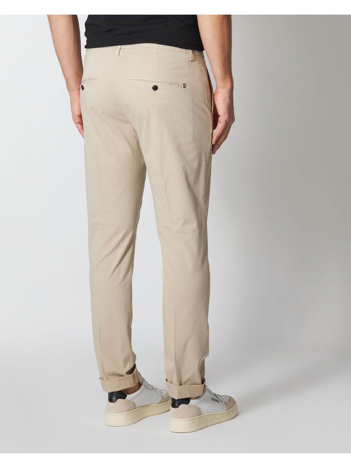 DONDUP Pantalone Uomo Gaubert UP235 GSE046U PTD 018 Beige - Stilato