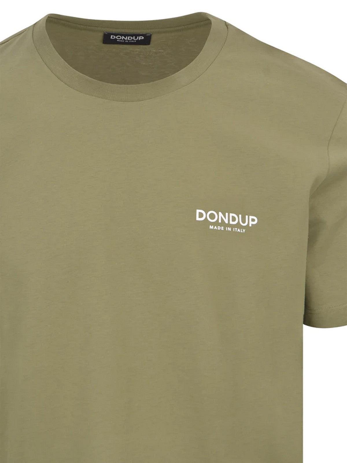 DONDUP T-Shirt e Polo Uomo US198 JF0309U HN5 632 Verde - Stilato