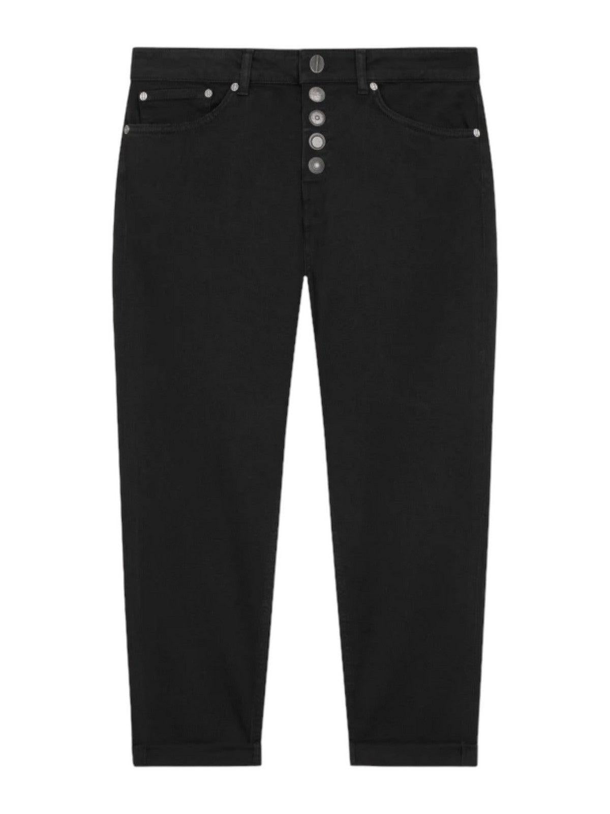 DONDUP Pantalone Donna Koons gioiello DP268B BS0030D PTD 999 Nero - Stilato