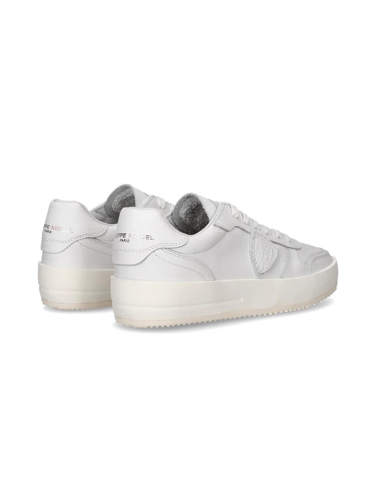 PHILIPPE MODEL Sneaker Uomo Nice Low Man VNLU V001 Bianco - Stilato