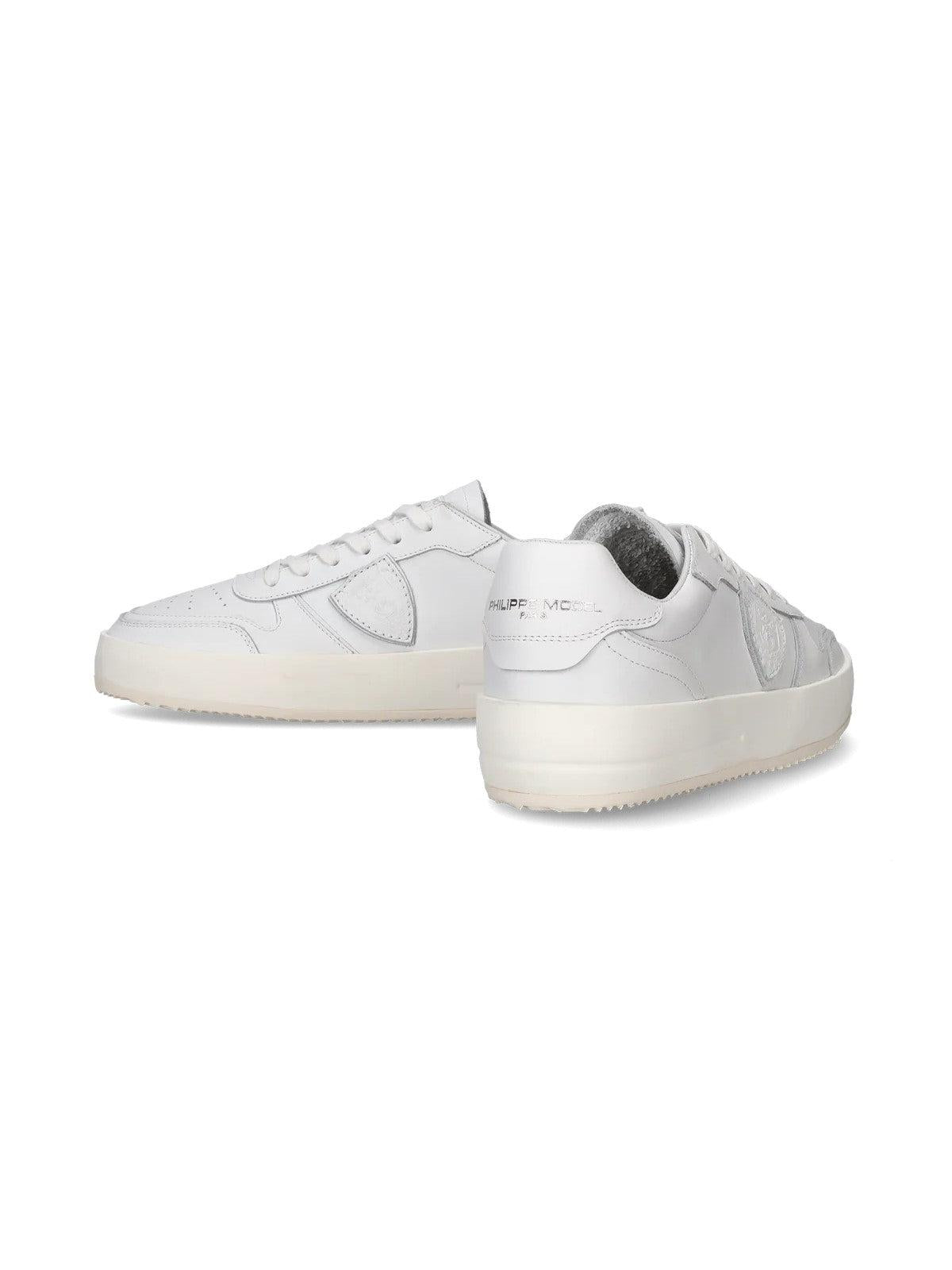 PHILIPPE MODEL Sneaker Uomo Nice Low Man VNLU V001 Bianco - Stilato