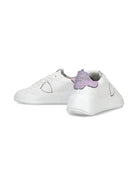 PHILIPPE MODEL Sneaker Donna Tres temple low woman BJLD VDD1 Bianco - Stilato