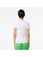 LACOSTE T-Shirt e Polo Donna TF7218 001 Bianco - Stilato