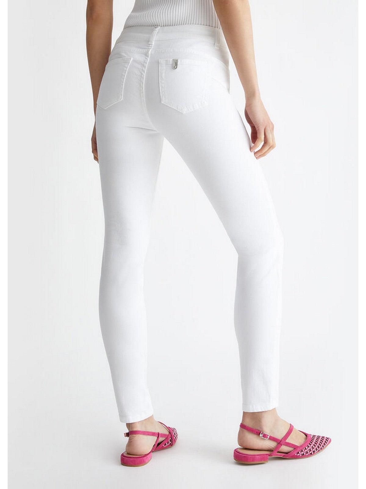 LIU JO BLUE DENIM Pantalone Donna UA4013T3546 11111 Bianco - Stilato