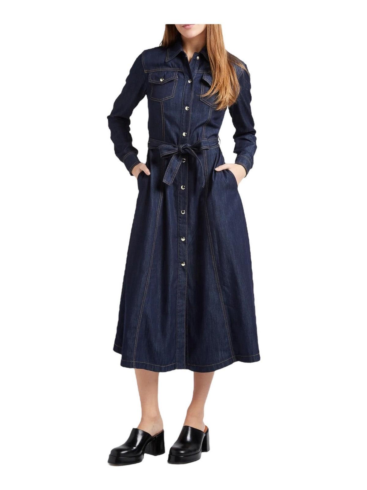 LIU JO BLUE DENIM Abito Donna UA4225D3202 77000 Blu - Stilato