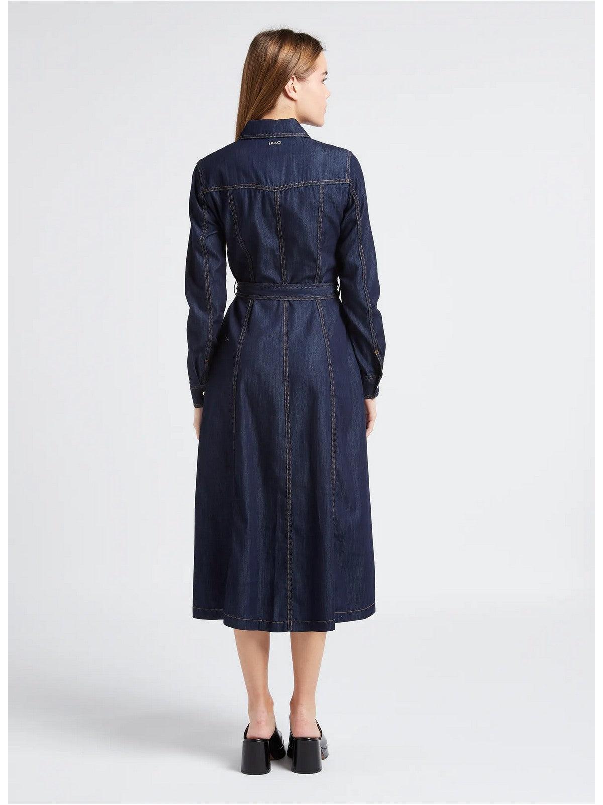 LIU JO BLUE DENIM Abito Donna UA4225D3202 77000 Blu - Stilato
