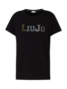 LIU JO SPORT T-Shirt e Polo Donna TA4204JS923 22222 Nero - Stilato