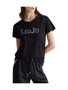 LIU JO SPORT T-Shirt e Polo Donna TA4204JS923 22222 Nero - Stilato