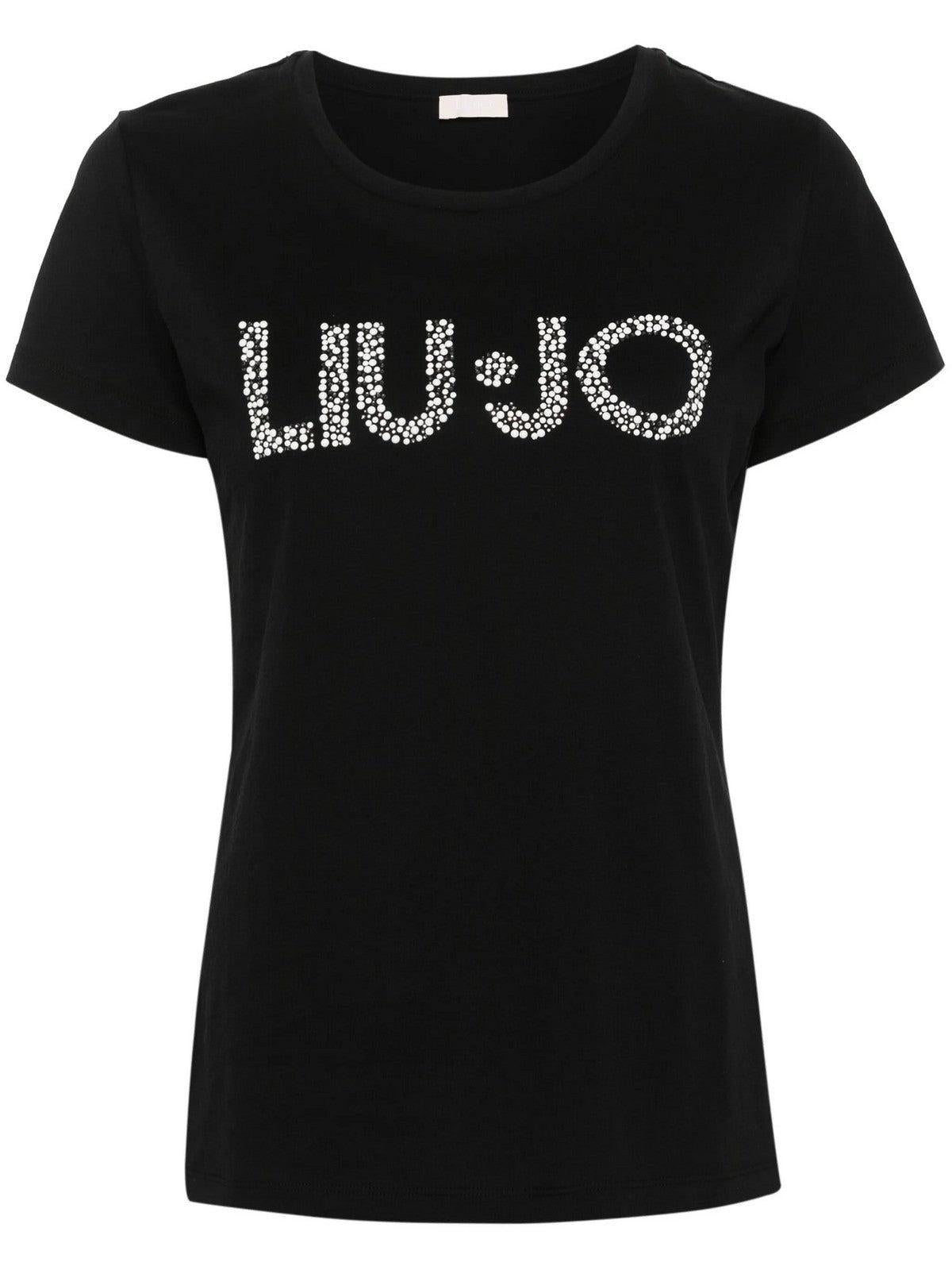 LIU JO WHITE T-Shirt e Polo Donna MA4322J5904 N9332 Nero - Stilato