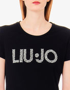 LIU JO WHITE T-Shirt e Polo Donna MA4322J5904 N9332 Nero - Stilato