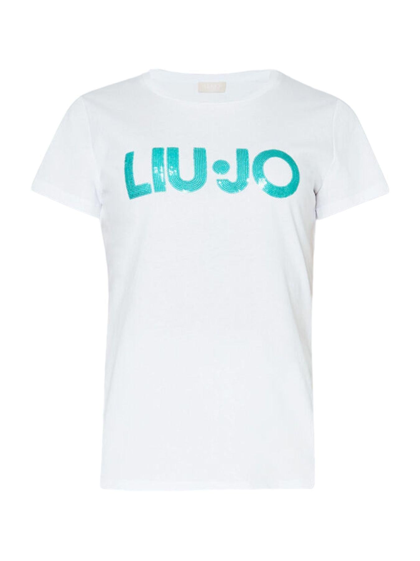 LIU JO WHITE T-Shirt e Polo Donna MA4322J5904 N9346 Bianco - Stilato