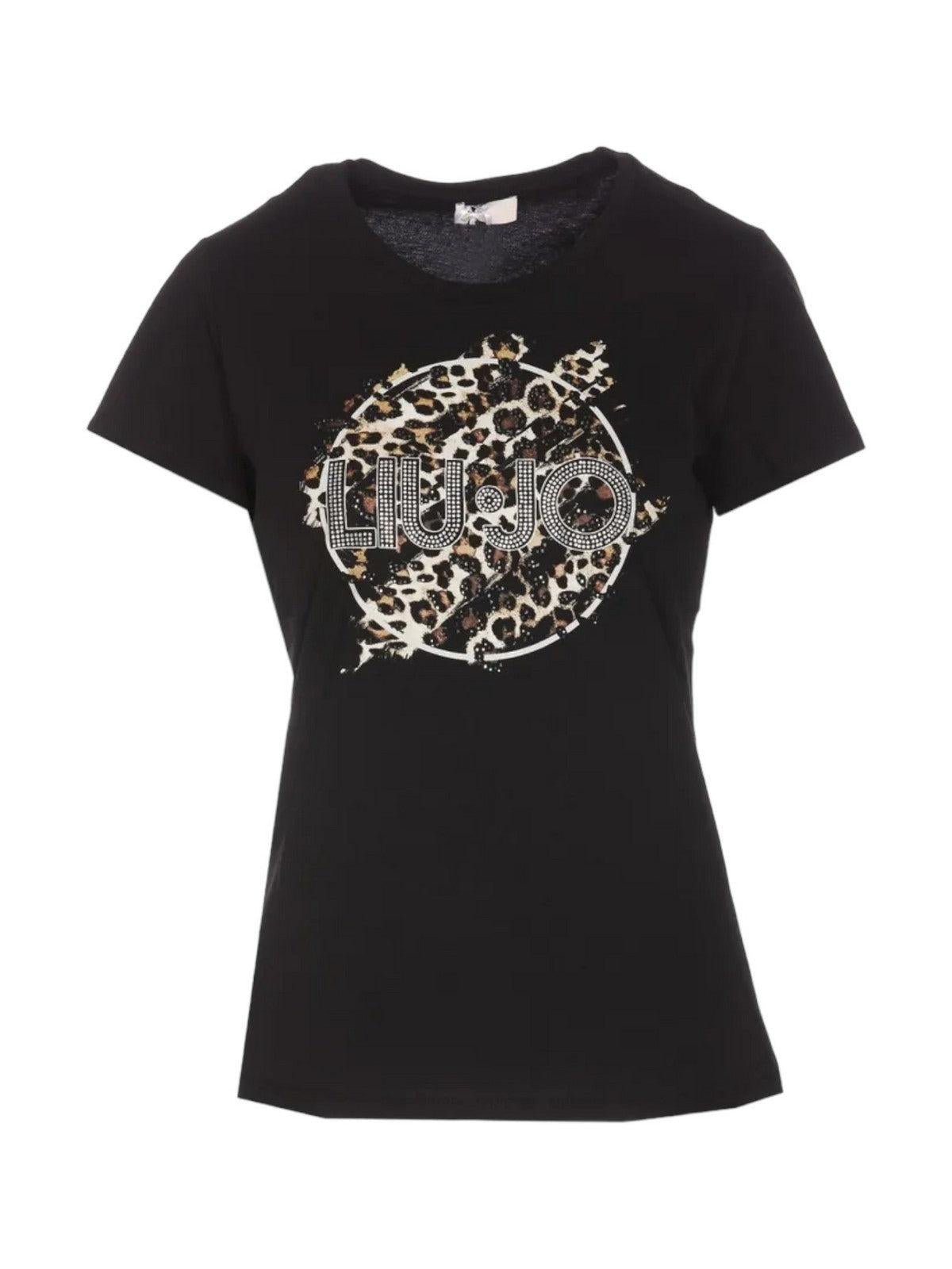 LIU JO WHITE T-Shirt e Polo Donna MA4340JS923 N9360 Nero - Stilato