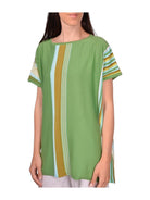 GRAN SASSO Maglia Donna 57261/14061 461 Verde - Stilato