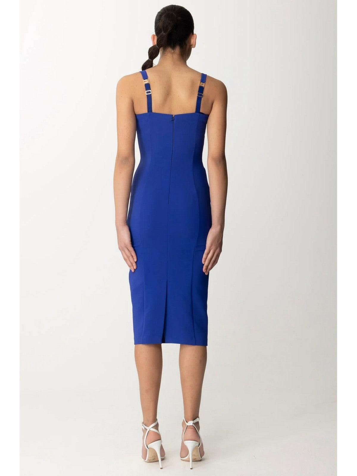 ELISABETTA FRANCHI Abito Donna AB65542E2 828 Blu - Stilato
