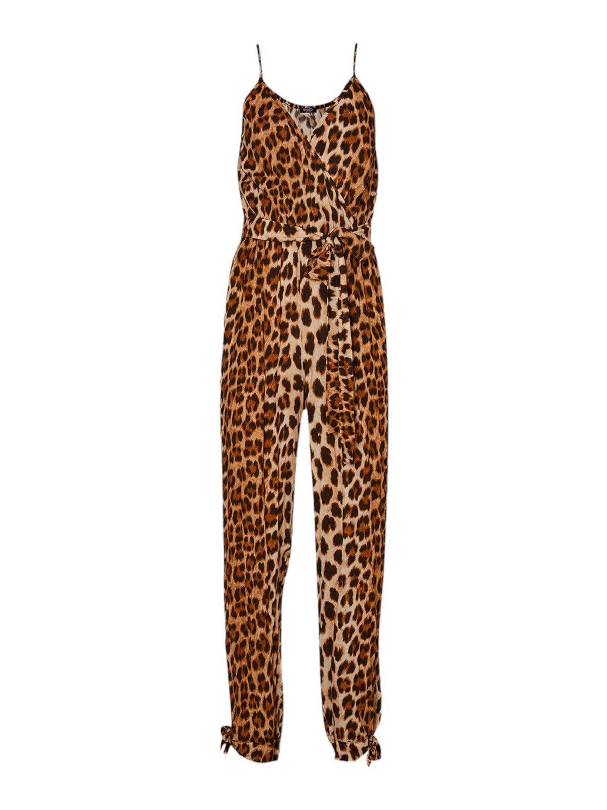 LIU JO BEACHWEAR Abito Donna VA4159T3826 N9163 Marrone - Stilato