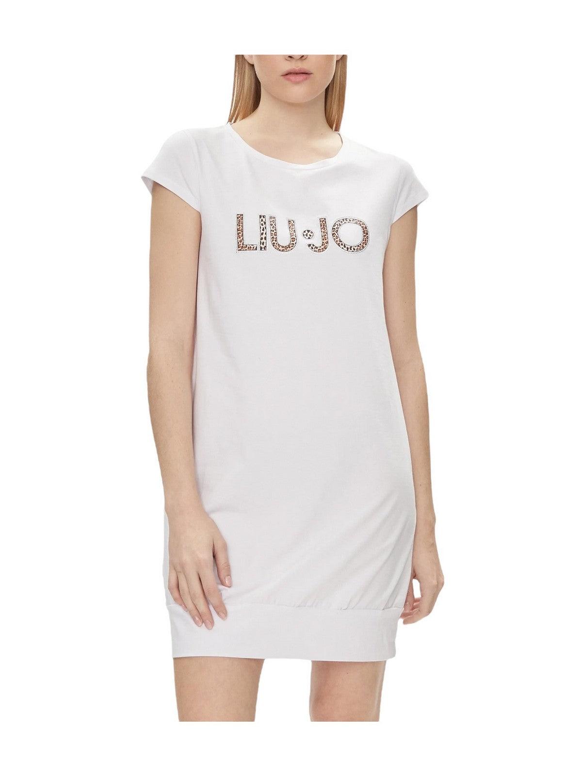 LIU JO BEACHWEAR Abito Donna VA4103JS003 N9259 Bianco - Stilato