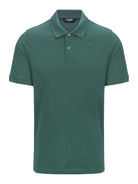 K-WAY T-Shirt e Polo Uomo Amedee K5127BW XE0 Verde - Stilato