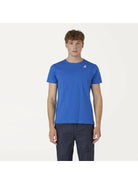 K-WAY T-Shirt e Polo Uomo Le vrai edouard K007JE0 063 Blu - Stilato