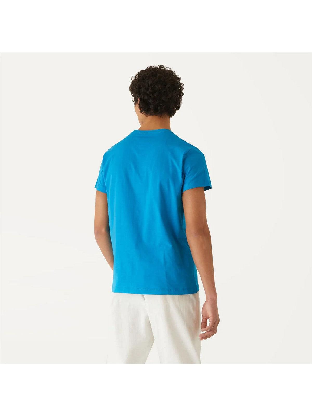 K-WAY T-Shirt e Polo Uomo Le vrai edouard K007JE0 91B Blu - Stilato