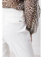 LIU JO WHITE Pantalone Donna WXX043T7896 10701 Bianco - Stilato
