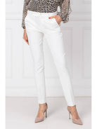 LIU JO WHITE Pantalone Donna WXX043T7896 10701 Bianco - Stilato