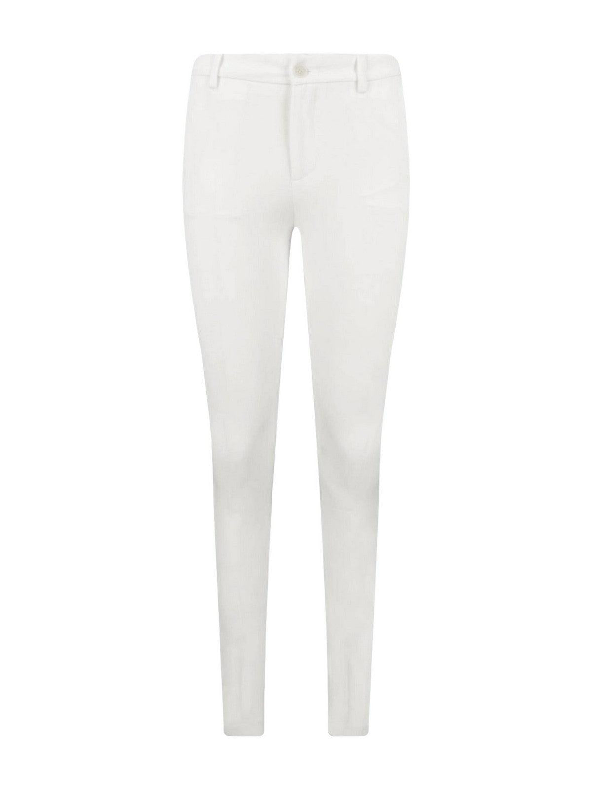 LIU JO WHITE Pantalone Donna WXX043T7896 10701 Bianco - Stilato