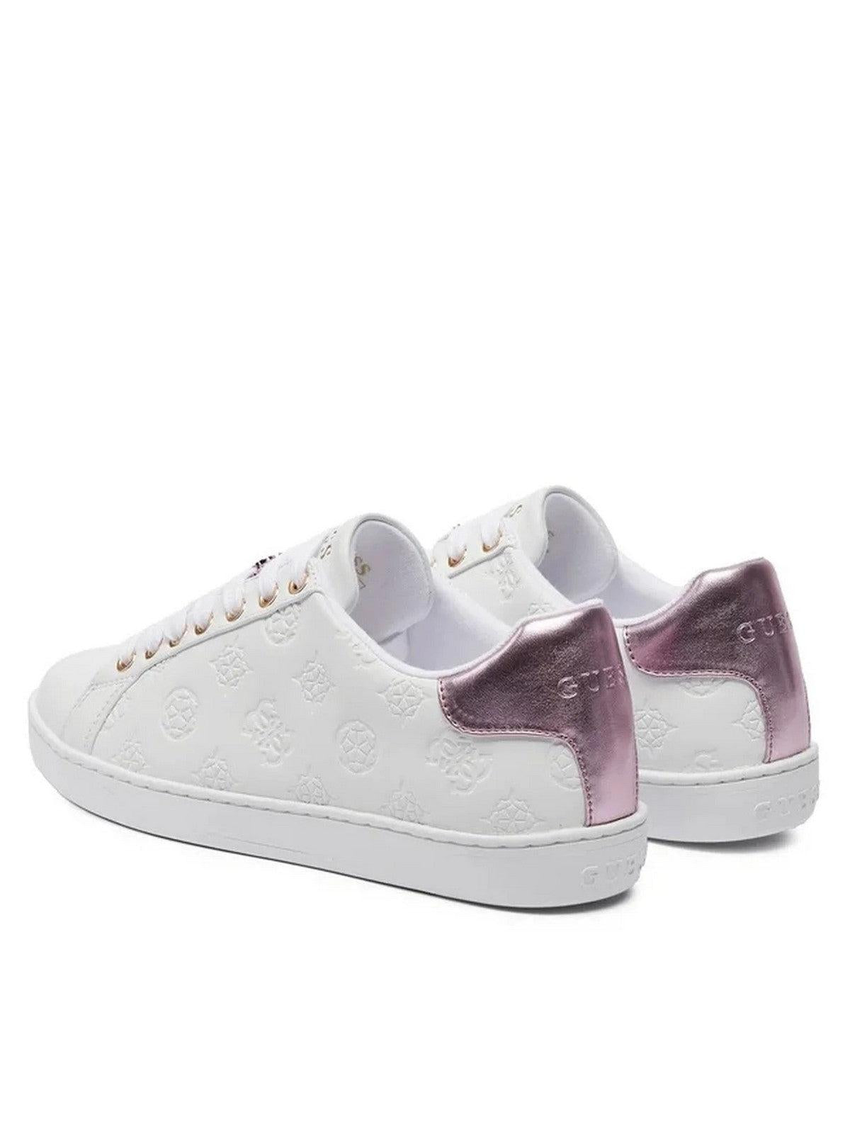 GUESS Sneaker Donna Rosenna FLJROS ELE12 WHIPI Bianco - Stilato