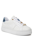 GUESS Sneaker Donna Giella FLJGIE FAL12 WHBLU Bianco - Stilato