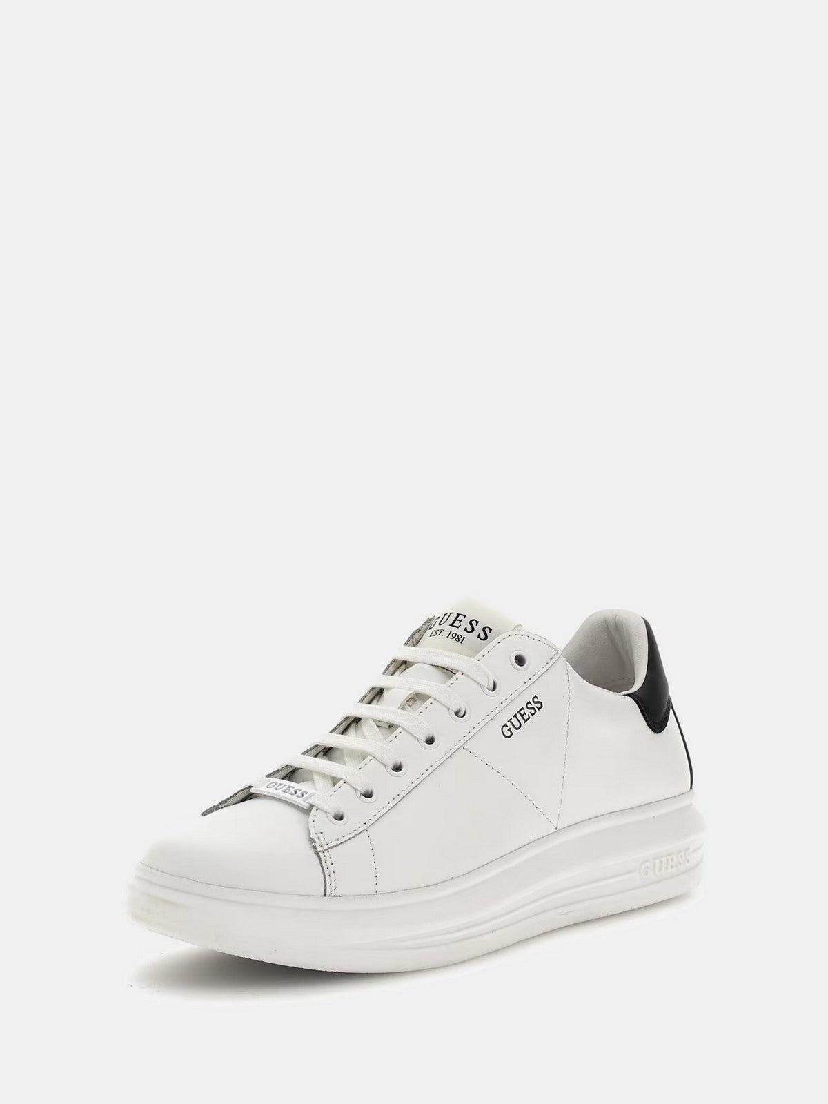 GUESS Sneaker Uomo Vibo FM8VIB LEL12 WHIBK Bianco - Stilato