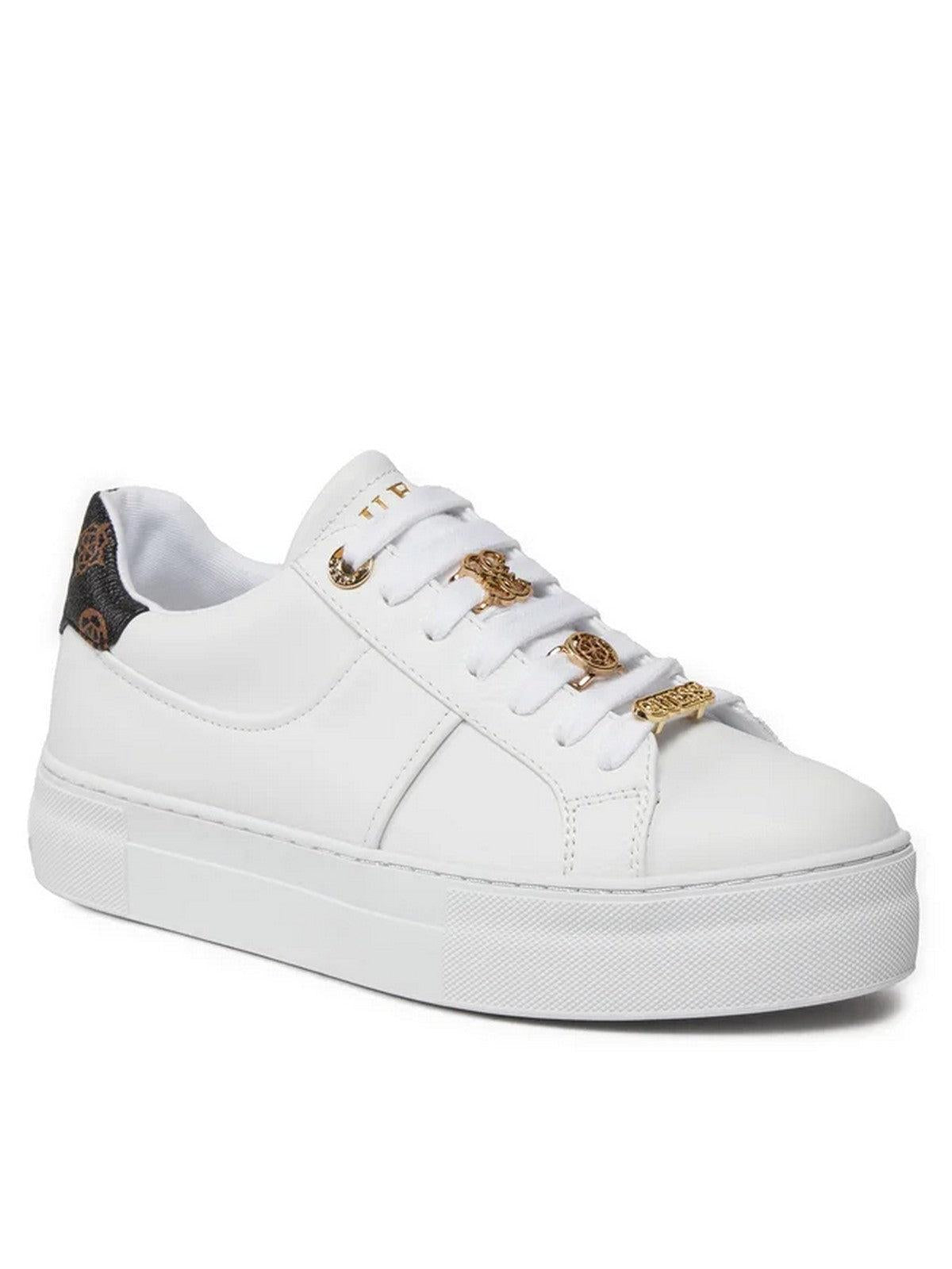 GUESS Sneaker Donna Giella FLJGIE ELE12 WHITE Bianco - Stilato