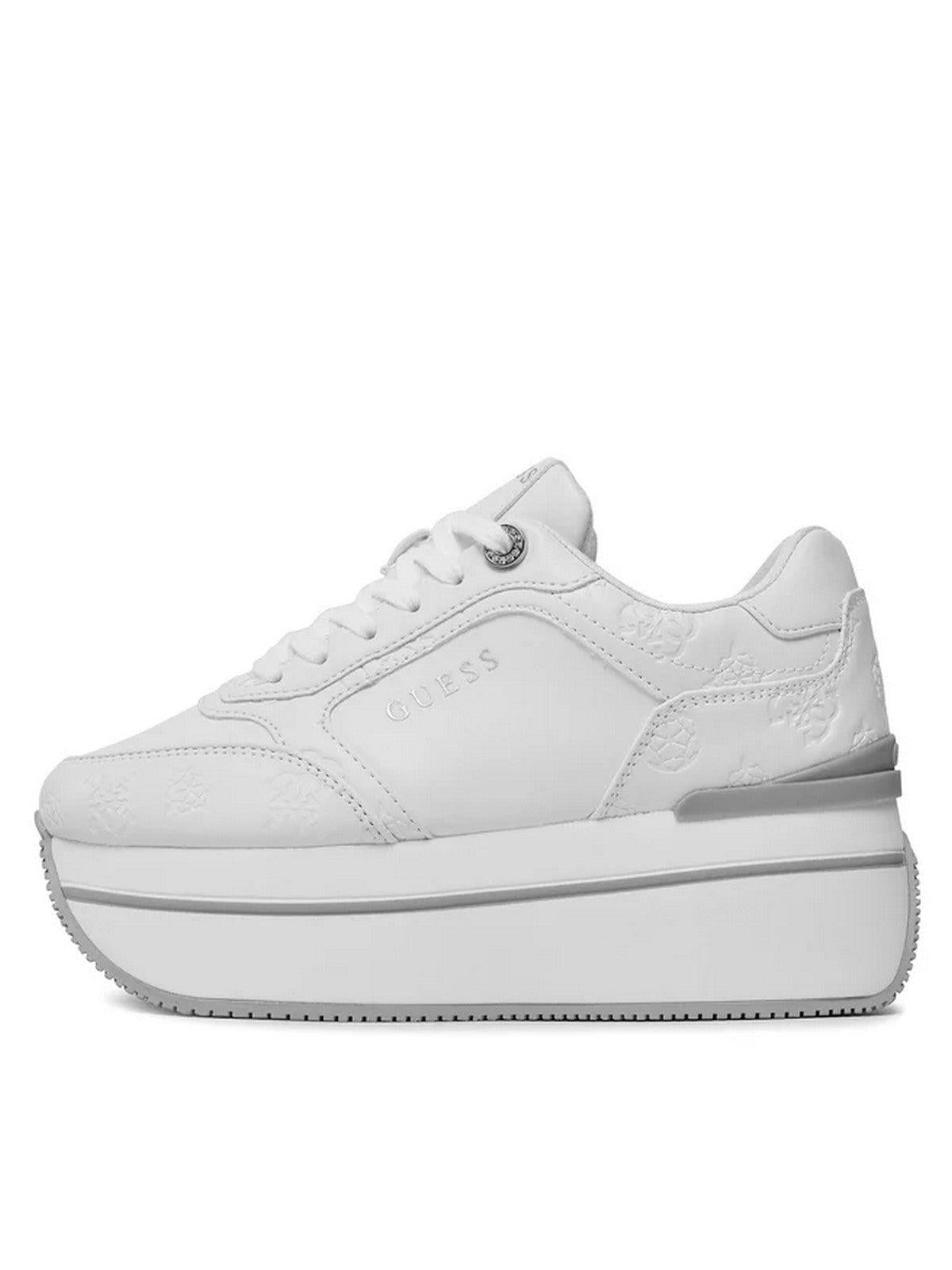 GUESS Sneaker Donna Camrio FLPCAM FAL12 WHITE Bianco - Stilato