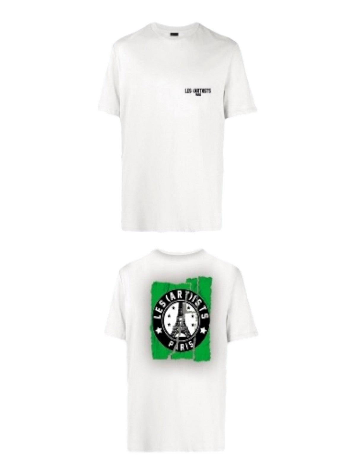 LES ARTISTS T-Shirt e Polo Uomo 24SSLATS557 Bianco - Stilato