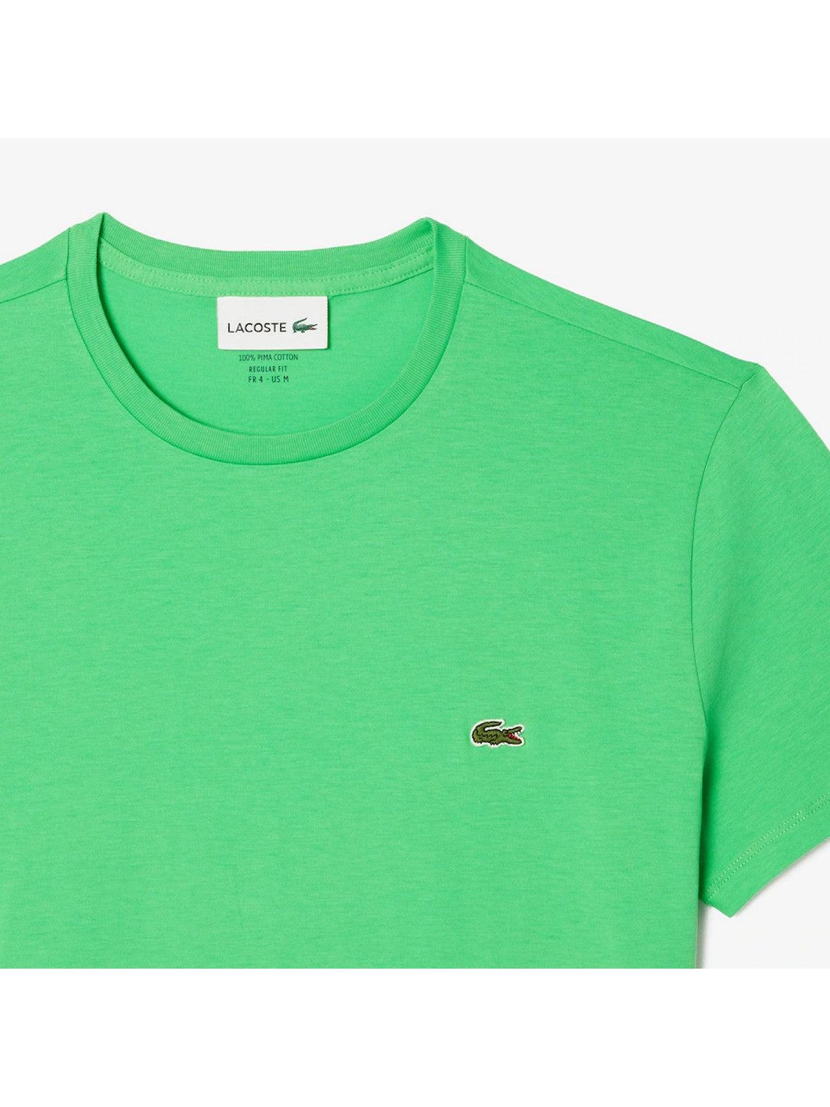 LACOSTE T-Shirt e Polo Uomo TH6709 UYX Verde - Stilato