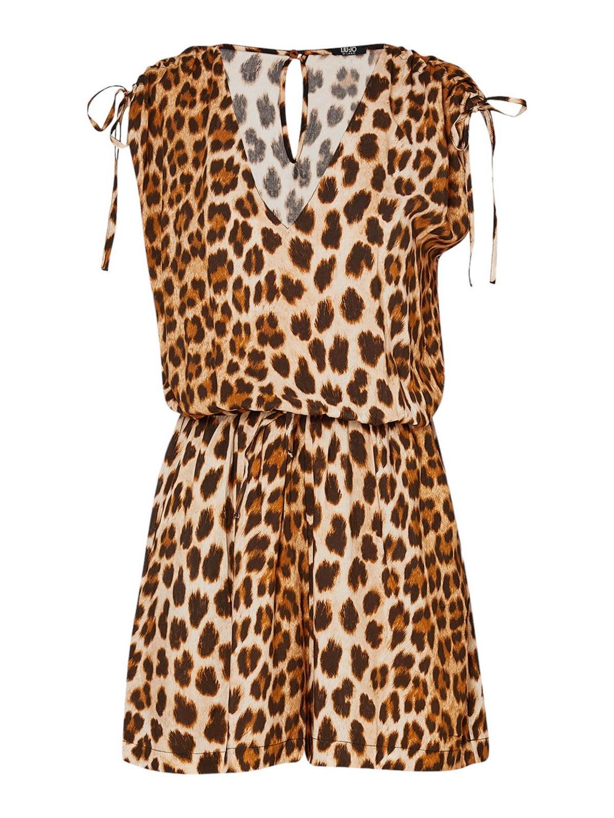 LIU JO BEACHWEAR Tuta Donna VA4161T3826 N9163 Beige - Stilato