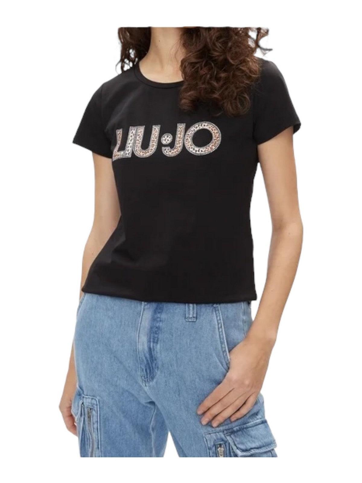 LIU JO BEACHWEAR T-Shirt e Polo Donna VA4105JS003 09T52 Nero - Stilato