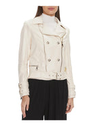 GUESS Giubbino Donna Olivia Moto Jacket W3BL93 K8S30 F1P5 Bianco - Stilato