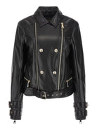 GUESS Giubbino Donna Olivia Moto Jacket W3BL93 K8S30 JTMU Nero - Stilato