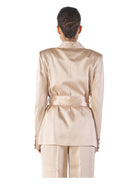 MARCIANO Giacca Donna ANASTASIA BLAZER 4RGN01 9999Z G1L9 Beige - Stilato