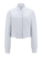 GUESS SPORT Felpa Donna Cheri Baseball Sweat V4RQ07 KBSL0 FB2R Blu - Stilato