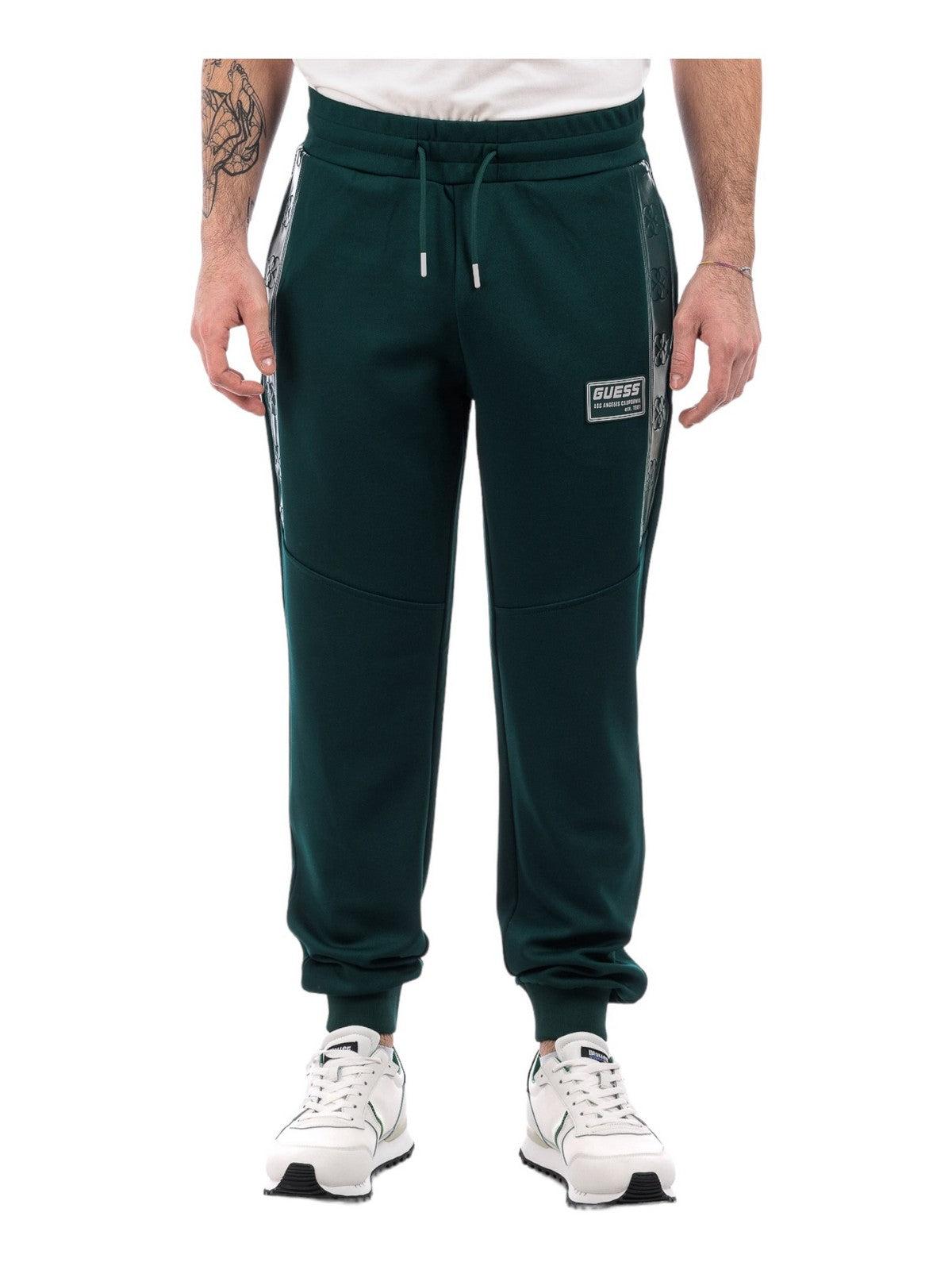 GUESS SPORT Pantalone Uomo GASTON CUFFED PANT Z4RB00 KBO62 G8J3 Verde - Stilato