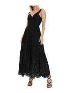 GUESS Abito Donna Sl Palma Long Dress W4GK46 WG571 JBLK Nero - Stilato