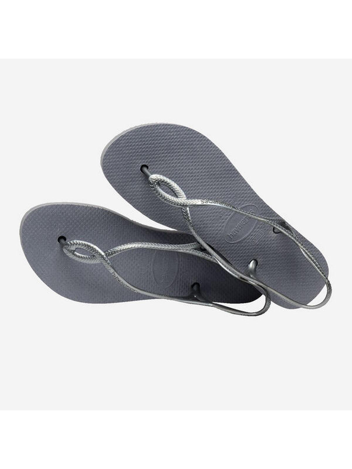 HAVAIANAS Infradito Donna Hav. Luna Flatform 4148600.5178 Grigio - Stilato