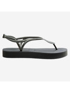 HAVAIANAS Infradito Donna Hav. Luna Flatform 4148600.5178 Grigio - Stilato