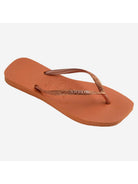 HAVAIANAS Infradito Donna Hav. Square glitter 4148102.4919 Arancione - Stilato