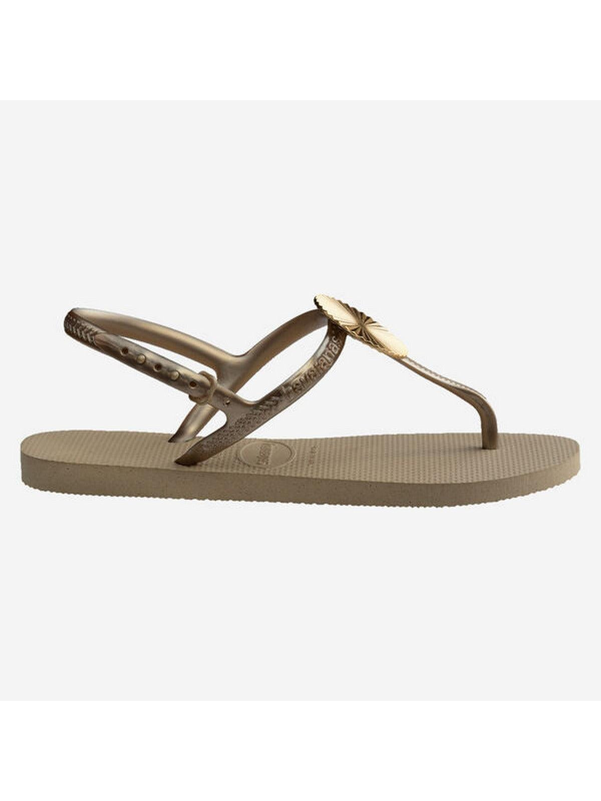 HAVAIANAS Infradito Donna Hav. Twist Metal 4148924.0154 Beige - Stilato